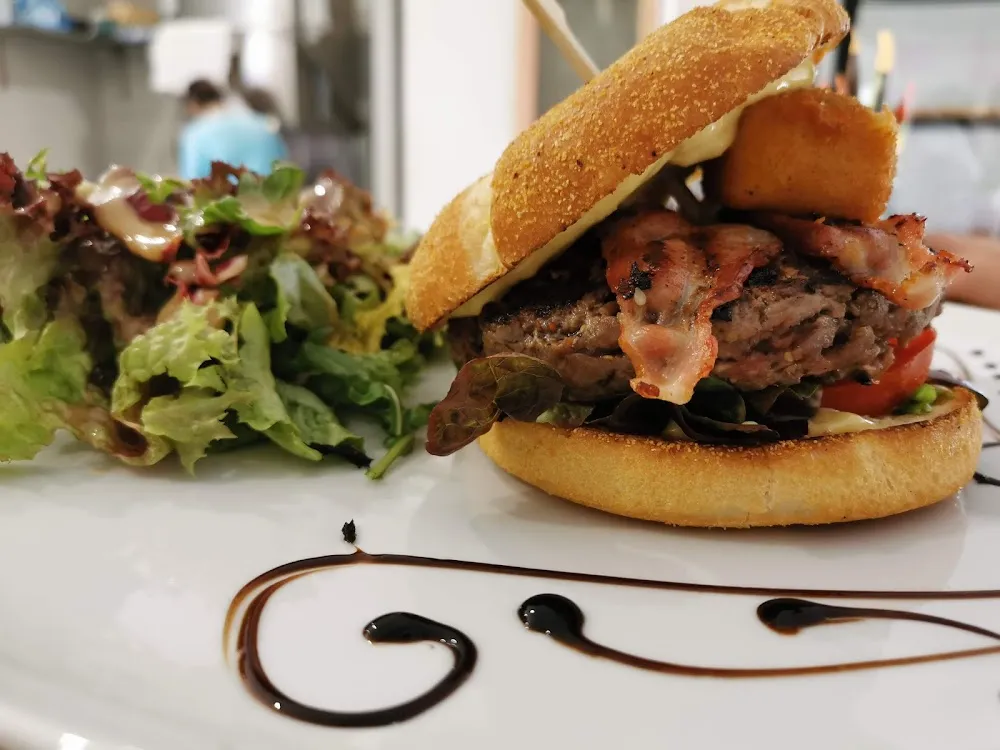 Burger de Salers St Marcellin Pané