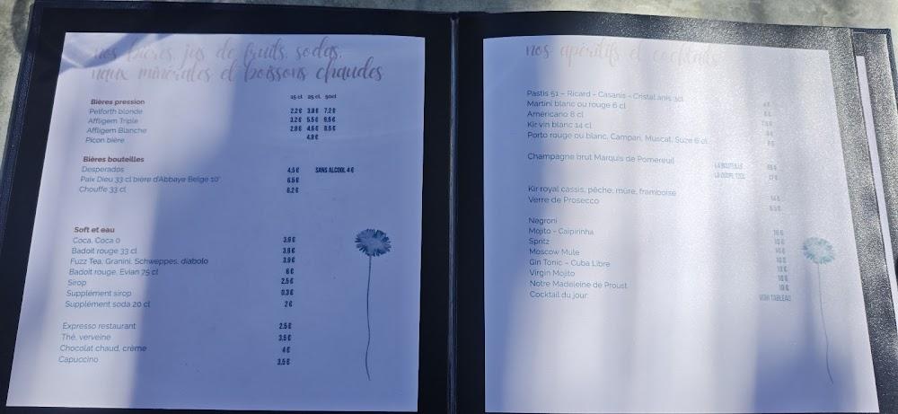 Aux Berges du lac - Menu Image 2